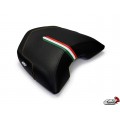 LUIMOTO (Team Italia) Passenger Seat Cover for the DUCATI MULTISTRADA 1100 / 1000 / 620 (03-09)