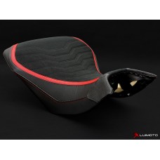 LUIMOTO (Team Italia) Rider Seat Covers for the DUCATI MULTISTRADA 1200 / 1260 (2015+)