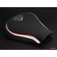LUIMOTO (Team Italia) Rider Seat Covers for the MV AGUSTA F3 675 / 800 (2012+)