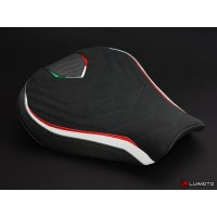 LUIMOTO (Team Italia) Rider Seat Covers for the MV AGUSTA F3 675 / 800 (2012+) LUIMOTO (Team Italia) Rider Seat Covers for the MV AGUSTA F3 675 / 800 (2012+)