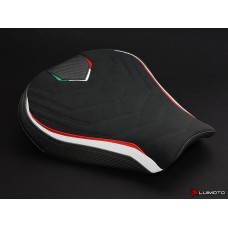 LUIMOTO (Team Italia) Rider Seat Covers for the MV AGUSTA F3 675 / 800 (2012+)
