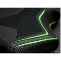LUIMOTO (HyperSport) Rider Seat Cover for the KAWASAKI H2/H2R