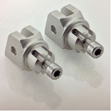 Rizoma Rider Footpeg Adapter For the Ducati Hypermotard, Multistrada 1200/1260, Diavel, Scrambler and Monster