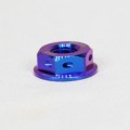 Proti M8 Universal Race Spec Nut M8-NUTC05 - Predrilled for Safety Wire Proti M8 Universal Race Spec Nut M8-NUTC05 - Predrilled for Safety Wire
