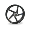 BST Diamond TEK 5 Spoke Carbon Fiber Front Wheel for the Aprilia RSV Mille (01-03) RSV1000R (2004) Falco (00-06) And Tuono (03-05) - 3.5 x 17