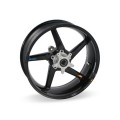 BST Diamond TEK 5 Spoke Carbon Fiber Rear Wheel for the Kawasaki ZX-6R 636 (03-04) - 5.5 x 17