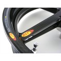 BST Diamond TEK 5 Spoke Carbon Fiber Front Wheel for the Kawasaki Ninja 250 / 300 - 2.75 x 17