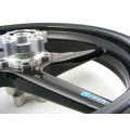BST Diamond TEK 5 Spoke Carbon Fiber Front Wheel for the Ducati Monster, 748/916/996/998, STS/ST4/ST4S/620ie/900 (93-02) - 3.5 x 17