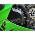 WOODCRAFT Kawasaki ZX6R / ZX636 (07+) LHS Stator Cover Assembly Black WOODCRAFT Kawasaki ZX6R / ZX636 (07+) LHS Stator Cover Assembly Black