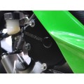 WOODCRAFT Kawasaki ZX-6R (07+) RHS Starter Idle Gear Cover Assembly Black WOODCRAFT Kawasaki ZX-6R (07+) RHS Starter Idle Gear Cover Assembly Black