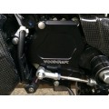 WOODCRAFT Sprocket Cover Assembly Black Honda Grom