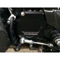 WOODCRAFT Sprocket Cover Assembly Black Honda Grom WOODCRAFT Sprocket Cover Assembly Black Honda Grom