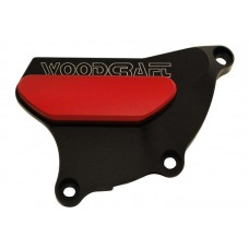 WOODCRAFT RHS Clutch Cover Protection Assembly Black for Honda CBR1000RR (04-07)