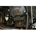 WOODCRAFT Yamaha FZ-10 (MT10) LHS Stator Cover Protector Black Anodized with Choice of Skid Plate WOODCRAFT Yamaha FZ-10 (MT10) LHS Stator Cover Protector Black Anodized with Choice of Skid Plate