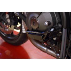 WOODCRAFT Yamaha FZ-10 (MT10) LHS Stator Cover Protector  Black Anodized  with Choice of Skid Plate