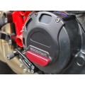WOODCRAFT Wet Clutch RHS Cover Protecter Assembly Black for Ducati 848 / Evo, Streetfighter 848, and Monster 796/696/795 and 1100 Evo WOODCRAFT Wet Clutch RHS Cover Protecter Assembly Black for Ducati 848 / Evo, Streetfighter 848, and Monster 796/696/795 and 1100 Evo