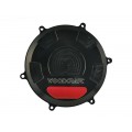 WOODCRAFT RHS Clutch Cover Black Anodized for Ducati Panigale 1299/1199/959 WOODCRAFT RHS Clutch Cover Black Anodized for Ducati Panigale 1299/1199/959