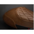 LUIMOTO Vintage DIAMOND Seat Covers for the Triumph THRUXTON 1200 / R (2016+)