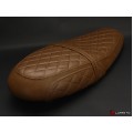 LUIMOTO Modern Diamond Motorcycle Seat Covers for TRIUMPH BONNEVILLE / T100 / T120 2016+