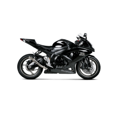 Akrapovic Titanium Megaphone Slip-On Exhaust Suzuki GSXR 600 / GSXR 750 2008-2010
