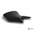 LUIMOTO Baseline Rider Seat Covers for the YAMAHA YZF-R3 (15-24), YZF-R25 (14-20), and MT-03 (20-23)