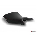 LUIMOTO Baseline Rider Seat Covers for the YAMAHA YZF-R3 (15-24), YZF-R25 (14-20), and MT-03 (20-23)