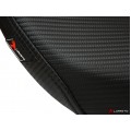 LUIMOTO Baseline Rider Seat Covers for the Triumph DAYTONA 675 (06-12)