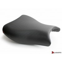 LUIMOTO Baseline Rider Seat Cover for the SUZUKI HAYABUSA GSX-R1300R (08-20) LUIMOTO Baseline Rider Seat Cover for the SUZUKI HAYABUSA GSX-R1300R (08-20)