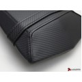 LUIMOTO Baseline Passenger Seat Covers for the Triumph DAYTONA 765 / 675 (13-18) & STREET TRIPLE Rx (15-16)