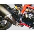 DBK Special Parts (Ducabike) Adjustable Rearsets for the Ducati Hypermotard 821/939 DBK Special Parts (Ducabike) Adjustable Rearsets for the Ducati Hypermotard 821/939