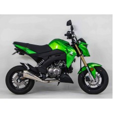 Hindle EVO Megaphone system for Kawasaki's Z125 Pro