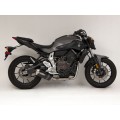 Hindle Exhaust for Yamaha FZ-07 / XSR700 (15+) with Evolution Carbon Fiber Muffler w/ Carbon Tip