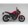 Hindle Exhaust for Yamaha FZ09 / XSR900 (14+) with Evolution Carbon Fiber Muffler w/ Carbon Tip