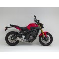 Hindle Exhaust for Yamaha FZ09 / XSR900 (14+) with Evolution Carbon Fiber Muffler w/ Carbon Tip Hindle Exhaust for Yamaha FZ09 / XSR900 (14+) with Evolution Carbon Fiber Muffler w/ Carbon Tip