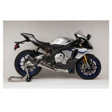 Hindle Exhaust for Yamaha R1 (15+) Full System with Carbon Muffler / Carbon Tip
