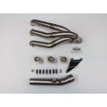 Hindle Exhaust for Truimph 675 / 675R (13+) with Evolution SS Muffler