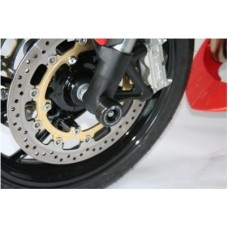 R&G Racing Front Axle Sliders / Protectors for Triumph Speed Triple '05-'10 & Tiger 1050 '07-'13