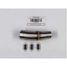 Hindle Exhaust for Kawasaki Ninja 250 (08-12) Slipon Adapter with Evolution Polished SS Muffler Hindle Exhaust for Kawasaki Ninja 250 (08-12) Slipon Adapter with Evolution Polished SS Muffler