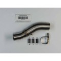 Hindle Exhaust for Honda CBR500R/F/X (13+) Slipon Adapter with Evolution Titanium Muffler w/ Black Ceramic Tip