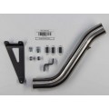 Hindle Exhaust for Aprilia RSV4 (09-20) Slipon Adapter High with Hanger with Evolution Polished SS Muffler Hindle Exhaust for Aprilia RSV4 (09-20) Slipon Adapter High with Hanger with Evolution Polished SS Muffler