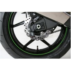 R&G Racing Cotton Reel offset swingarm spools for Kawasaki ZX10R '04-'08