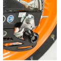R&G Racing Cotton Reel swingarm spools for Honda CBR125R '11-'14 OFFSET