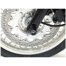 R&G Racing Front Axle Sliders / Protectors for Triumph Bonneville  Scrambler '06-'09 & Thruxton '06-'15