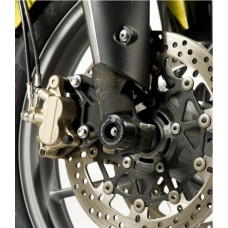 R&G Racing Front Axle Sliders / Protectors for Triumph Tiger 800/800XC '11-'14 & Tiger 800 XCX '15