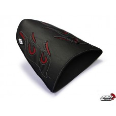 LUIMOTO (Flame Edition) Passenger Seat Cover for the KAWASAKI ZX-10R (06-07)
