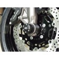 Gilles AP.GT Front Axle Protectors for the Ducati Hypermotard 796  Monster S4  and Monster 696