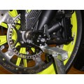 Gilles AP.GT Front Axle Protectors for the Ducati Hypermotard 796  Monster S4  and Monster 696