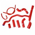 SamcoSport 8 Piece Silicone Coolant Hose Set For Aprilia Tuono V4 1000 / 1100 (2011+) SamcoSport 8 Piece Silicone Coolant Hose Set For Aprilia Tuono V4 1000 / 1100 (2011+)