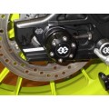 Gilles AP.GT Rear Axle Protectors for the Ducati Monster S4