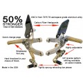 Attack Performance Rearsets for Kawasaki ZX-6R / 636 (2005+)